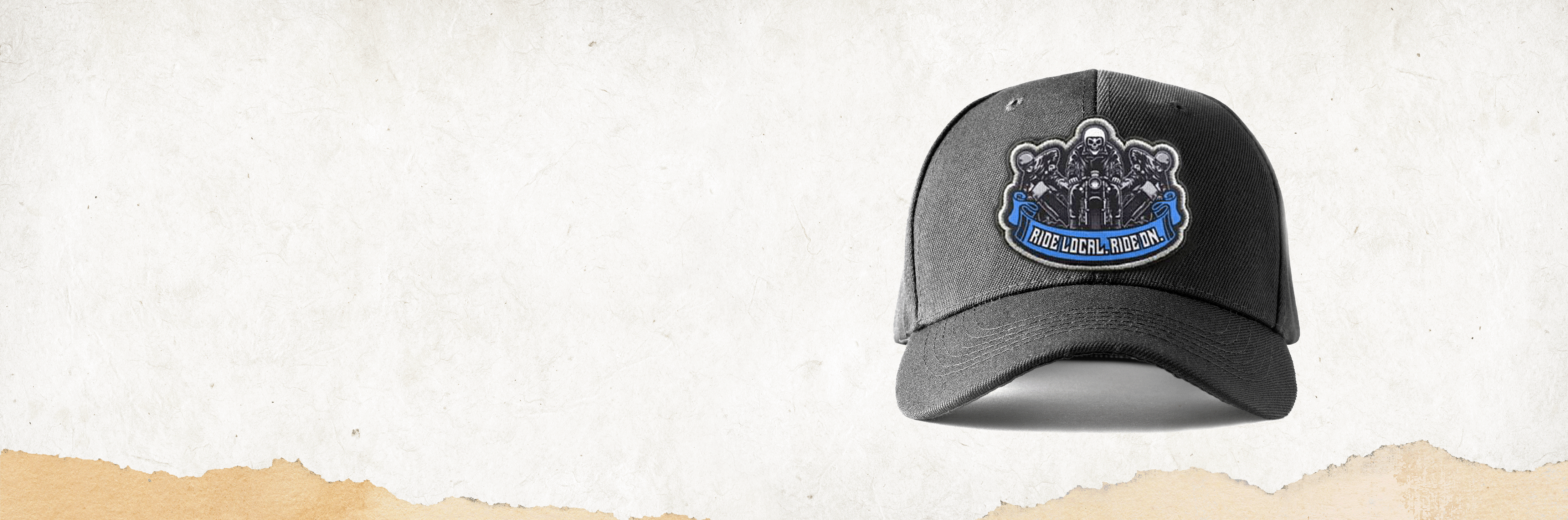 Banner image - motorcycle safety month hat