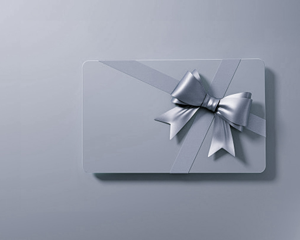 gift certificate
