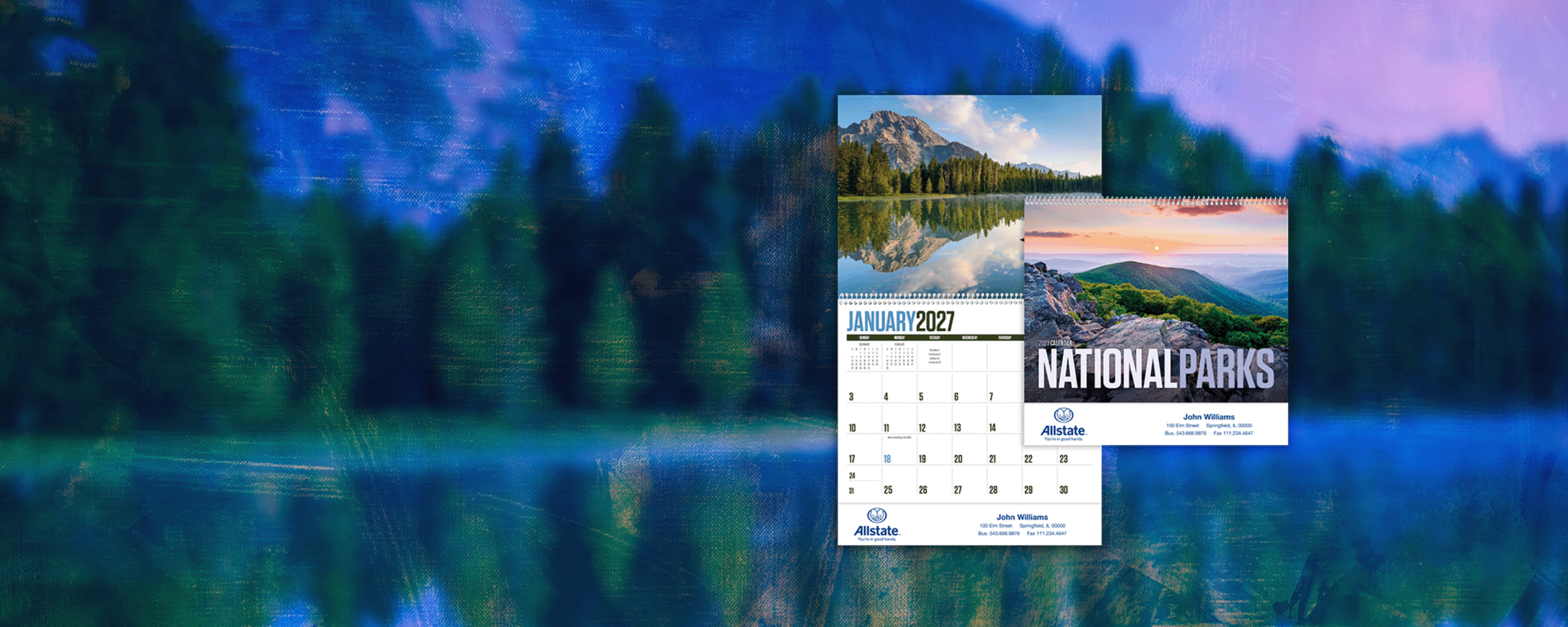 Banner image - calendars