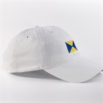 Women's Flagship Baseball Hat- White