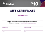 Leidos gift certificate