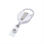 Carabiner badge holder