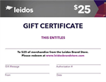 Leidos gift certificate