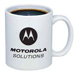 11 oz White Ceramic Mug