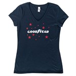 PREORDER NOW! Goodyear Americana Women's V-Neck T-Shirt