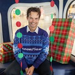 Goodyear Blimp Holiday Sweater