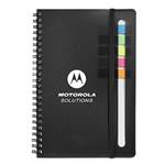 Spiral Notebook with Sticky Flags - 8.5