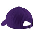 Purple Brushed Twill Low Profile Cap