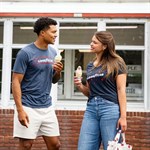 Goodyear Americana Women's V-Neck T-Shirt