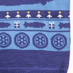 Goodyear Blimp Holiday Sweater