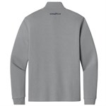 Goodyear Wingfoot Double Pique 1/4-Zip Gusty Grey