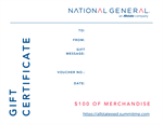 NatGen gift certificate