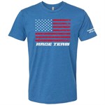 American Flag Race Team T-Shirt
