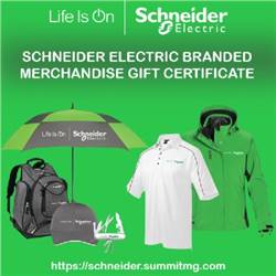 Image of Schneider Electric Branded Merchandise Gift Certificate