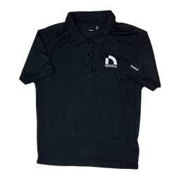 Image of Women's Black Reebok Polo