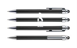 Image of Black Stylus Chrome Pen