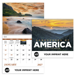Image of 2027 Landscapes of America Wall Calendar