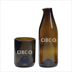 Image of Top Hat Nesting Carafe & Glass Set