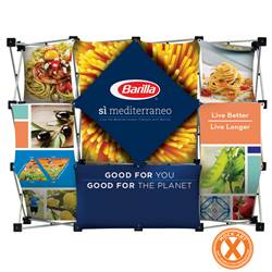 Image of Si Mediterraneo Table Display - Fabric Panel Only