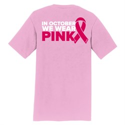 Image of In October We Wear Pink Tee