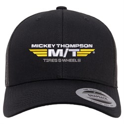 Image of Mickey Thompson Trucker Hat - Black