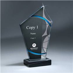 Image of Lucite Award Blue