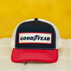 Image of Goodyear Americana Trucker Patch Hat