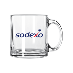 Image of Glass Coffee Mug 13 oz.