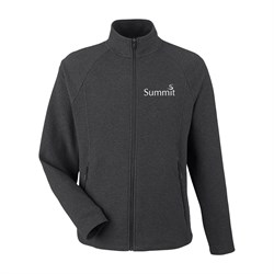Image of North End Men's Spirit Textured Full-Zip