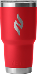 Image of Flame YETI Rambler 30 oz.