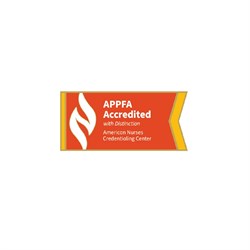 Image of APPFA - Accredited with Distinction Lapel Pin
