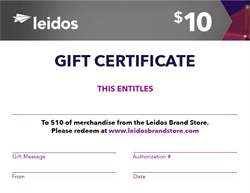 Image of Leidos gift certificate