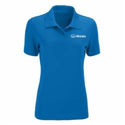 Image of Vansport Omega Solid Mesh Tech Polo- Women's