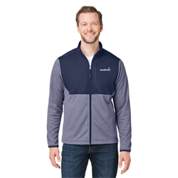 Image of Men's Venture Heathered Stripe Hybrid Jacket