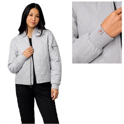 Image of Ladies Quilted Bomber