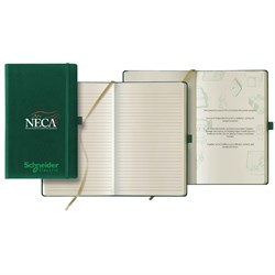 Image of Green Hardcover Journal with Tip-In Page