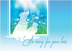 Image of Guardian Angels Sympathy Cards