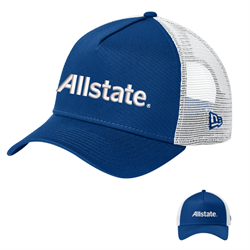 Image of New Era Snapback Trucker Cap - Royal