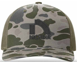 Richardson Camo Mesh Cap