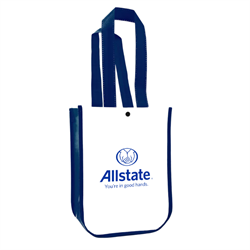 Image of Designer Tote Bag with Curved Corners - Logo only