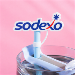 Image of Sodexo Custom Straw Topper