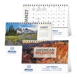 Image of American Splendor Desk Calendar