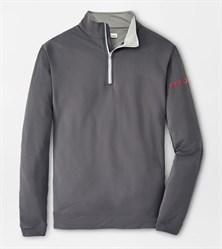Image of Peter Millar Perth 1/4 Zip-Men's Iron