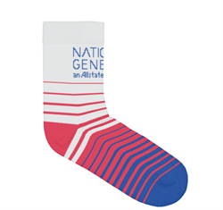 Image of National General Quarter Crew Socks