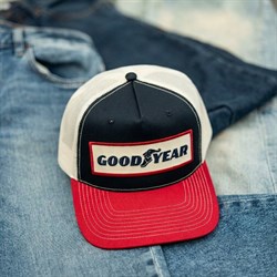 Image of Goodyear Americana Trucker Patch Hat