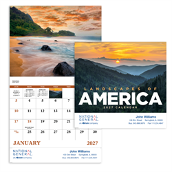 Image of 2027 Landscapes of America Value Wall Calendar