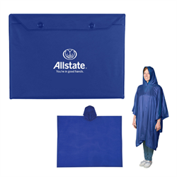 Image of Adult Poncho- logo only