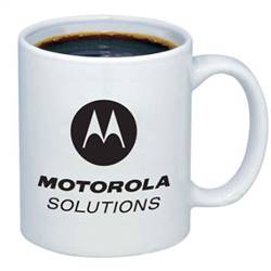 Image of 11 oz White Ceramic Mug