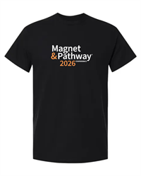 Image of Magnet & Pathway Conference T-Shirt, Black, - 2026