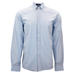 Image of Vansport Pinstripe Sandhill Dress Shirt- Men's